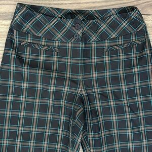 Designer Plaid High Waisted Pant - Vintage